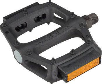 DMR V6 Pedals - Platform, Plastic, 9/16", Black with Reflectors Black PAA Pedals