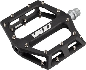 DMR Vault Pedals - Platform, Aluminum, 9/16", Sandblast Black Sandblast Black EA Pedals