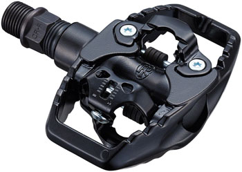 Ritchey Comp Trail Pedals - Dual Sided Clipless with Platform, Aluminum, 9/16", Black EA Pedals