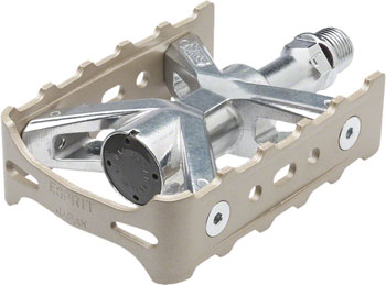 MKS Esprit Pedals - Platform, Aluminum, 9/16", Silver PAA Pedals