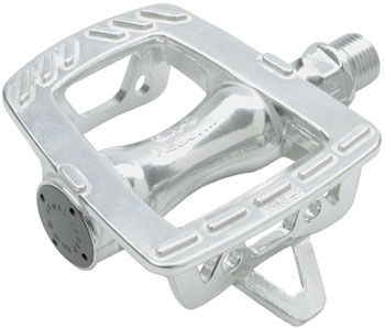 MKS GR-9 Pedals - Platform, Aluminum, 9/16", Silver PAA Pedals