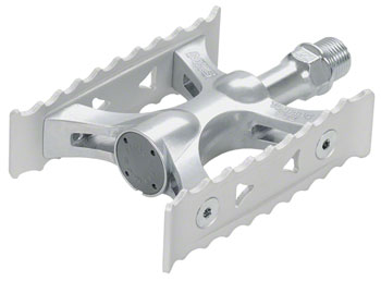 MKS Touring Lite Pedals - Platform, Aluminum, 9/16", Silver PAA Pedals