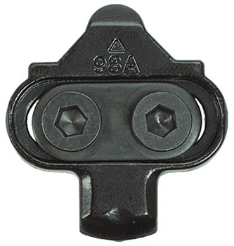 Wellgo Clipless Cleats for SPD Style Pedals, Bagged for non-display Black PAA Clipless Cleat