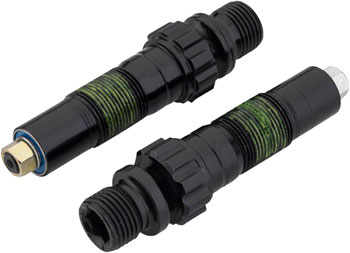 iSSi Road Cartridge Spindle Rebuilt Kit: Standard Length (50mm), Black KIT Pedal Small Part