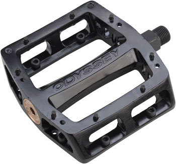 Odyssey Trailmix Pedals - Platform, Aluminum, 9/16", Black PAA Pedals