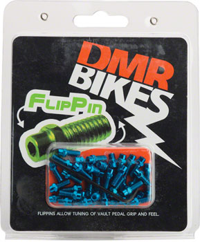 DMR Flip Pins for Vault Pedals 44 Piece Set Blue EA Pedal Small Part