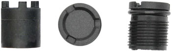 LOOK Spindle Plugs and Tool Kit - 2 Plugs, 4 NM, Black, Fits X-Track KIT Pedal Small Part