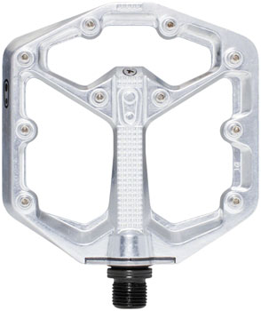 Crankbrothers Stamp 7 Pedals - Platform, Aluminum, 9/16", High Polish Silver, Small High Polish Silver PAA Pedals