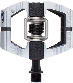 Crankbrothers Mallet E LS Pedals - Dual Sided Clipless with Platform, Aluminum, 9/16", High Polish Silver High Polish Silver PAA Pedals