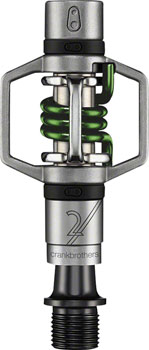 Crankbrothers Egg Beater 2 Pedals - Dual Sided Clipless, 9/16", Green PAA Pedals