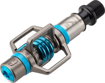 Crankbrothers Egg Beater 3 Pedals - Dual Sided Clipless, 9/16", Electric Blue Electric Blue Spring PAA Pedals