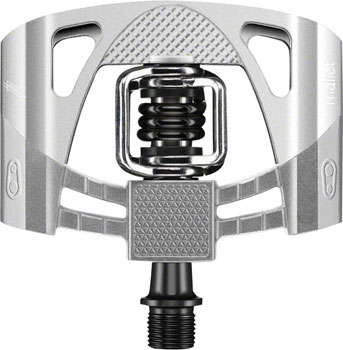 Crankbrothers Mallet 2 Pedals - Dual Sided Clipless with Platform, Aluminum, 9/16", Raw/Silver/Black Raw PAA Pedals