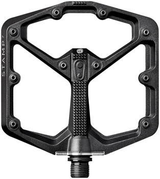 Crankbrothers Stamp 7 Pedals - Platform, Aluminum, 9/16", Black, Large Black PAA Pedals