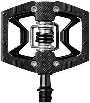 Crankbrothers Double Shot 3 Pedals - Single Side Clipless with Platform, Aluminum, 9/16", Black PAA Pedals