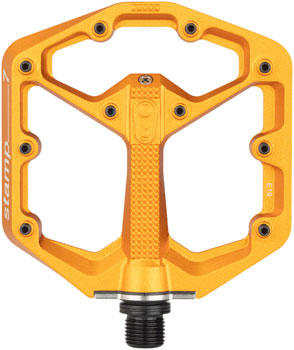 Crankbrothers Stamp 7 Pedals - Platform, Aluminum, 9/16", Orange, Small Orange PAA Pedals