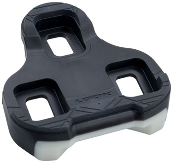 LOOK KEO GRIP Cleat - 0 Degree Float, Black, Tri-material Black EA Clipless Cleat