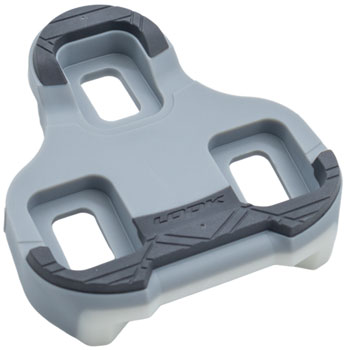 LOOK KEO GRIP Cleat - 4.5 Degree Float, Gray, Tri-material Gray EA Clipless Cleat