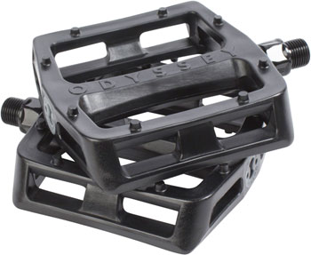 Odyssey Grandstand V2 PC Pedals - Platform, Composite/Plastic, 9/16", Black PAA Pedals