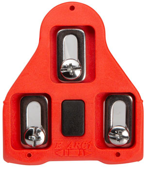 VP Components VP ARC 1 LOOK Delta Cleats, 9 Degree Red PAA Clipless Cleat
