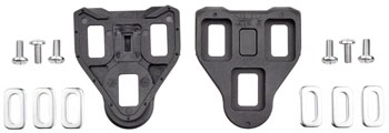 VP Components VP BLK 1 LOOK Delta Cleats, Fixed Black PAA Clipless Cleat