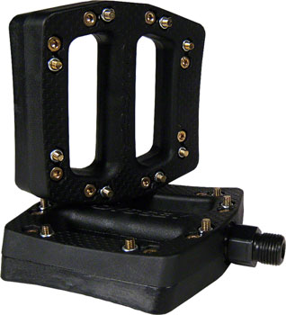 Odyssey JC PC Pedals - Platform, Composity/Plastic, 9/16", Black PAA Pedals