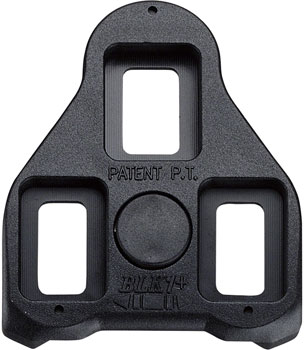 Exustar BLK 1 Look Delta Cleats, Fixed Black EA Clipless Cleat