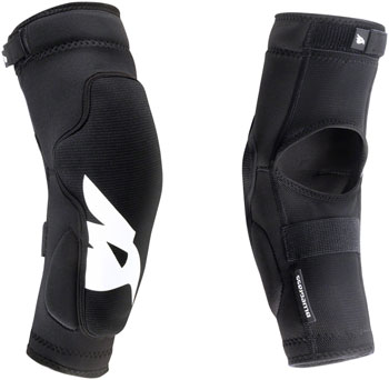 Bluegrass Solid Elbow Pads - Black, Medium Black EA Pads and Protection