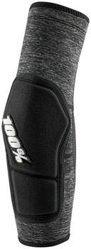 100% Ridecamp Elbow Guards - Gray Heather, Large Gray PAA Pads and Protection