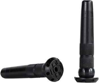 Muc-Off Stealth Tubeless Puncture Plugs Tire Repair Kit - Bar-End Mount, Black, Pair EA Tubeless Tire Plugs