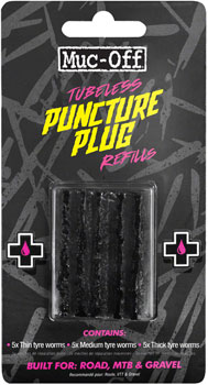 Muc-Off Puncture Plugs Refill Pack EA Tubeless Tire Plugs