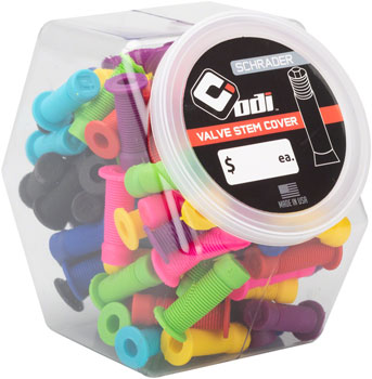 ODI Schrader Valve Stem Caps Candy Jar EA Valve Cap