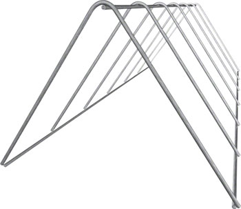 Dero Event Bike Rack: Galvanized Finish EA Commercial Rack