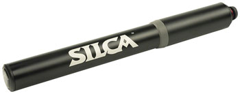 Silca Gravelero Mini Pump - 80psi, Aluminum, Presta/Schrader, With Bracket, Retractable hose Black EA Frame Pump