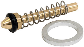 Silca Inner Check Valve Assembly - 1946+ Pista, 1989+ Superpista, 2015+ Impero, Plunger, Spring, O-ring, Crush Washer EA Pump Part
