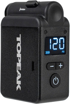 Topeak E-Booster Digital e-Pump - with Gauge Black EA Frame Pump