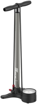 Lezyne Steel Floor Drive 3.5 Pump - Gray EA Floor Pump