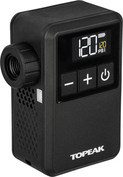 Topeak E-Booster Digital Mini Electronic Pump Black EA Frame Pump