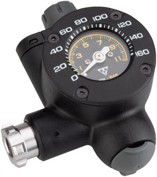 Topeak Airbooster_G2 Gauge, Black EA CO2 and Pressurized Inflation Device