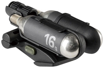 Topeak Nano Air2 DF Inflator - EA CO2 and Pressurized Inflation Device