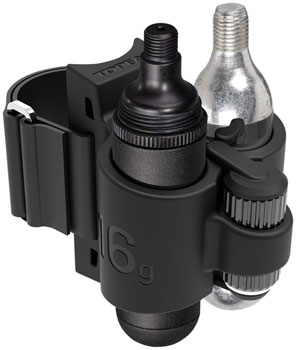 Topeak Tubi Master RX Inflation Kit - Black EA CO2 and Pressurized Inflation Device