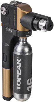 Topeak Tubi Master + CO2 Repair Kit - 16g EA CO2 and Pressurized Inflation Device