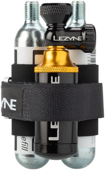 Lezyne CO2 Blaster Inflater and Tubeless Repair Kit with two 20g Cartridges KIT CO2 and Pressurized Inflation Device