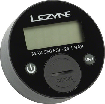Lezyne 350psi Digital 2.5" Gauge for all floor pumps EA Pump Part