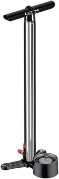 Lezyne CNC Floor Drive Pump: Silver EA Floor Pump
