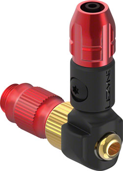 Lezyne ABS-1 Pro HP Pump Chuck Head: Red EA Pump Part