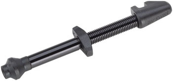 DT Swiss Aluminum Tubeless Valve - MTB or Road, 36-48mm, Black, Single EA Tubeless Valves