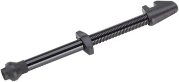 DT Swiss Aluminum Tubeless Valve - MTB or Road, 49-65mm, Black, Single EA Tubeless Valves