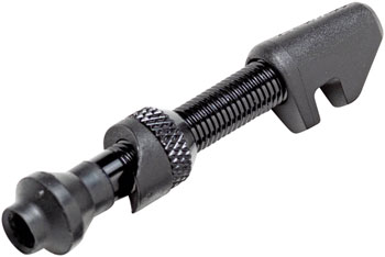 DT Swiss Aluminum Tubeless Valve - MTB or Road, 18-25mm Asymmetric Rim, Black, Single ROL Tubeless Valves