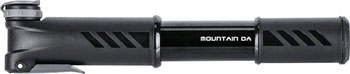 Topeak Mountain DA Dual Action Mini Pump - 60psi, Black EA Frame Pump