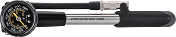 Topeak Pocketshock DXG Pump: Black/Silver EA Shock Pump